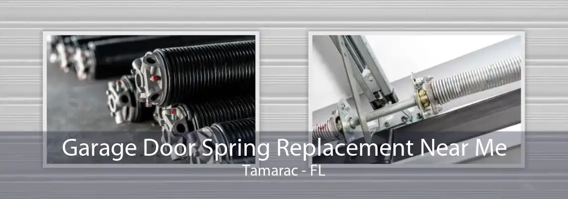 Garage Door Spring Replacement Near Me Tamarac - FL