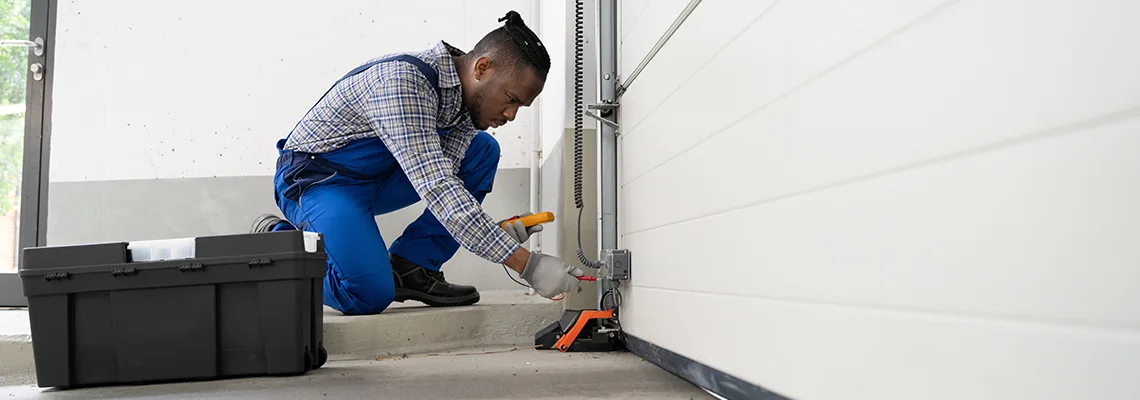 Garage Door Track Repair in Tamarac