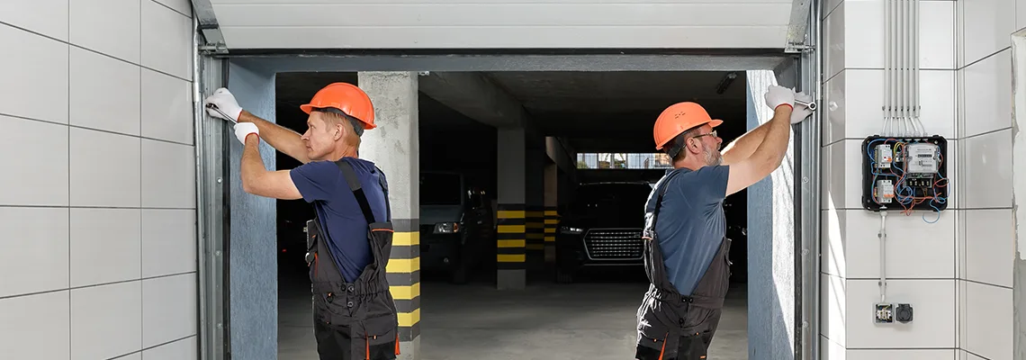 Wooden Garage Door Frame Repair in Tamarac, Florida